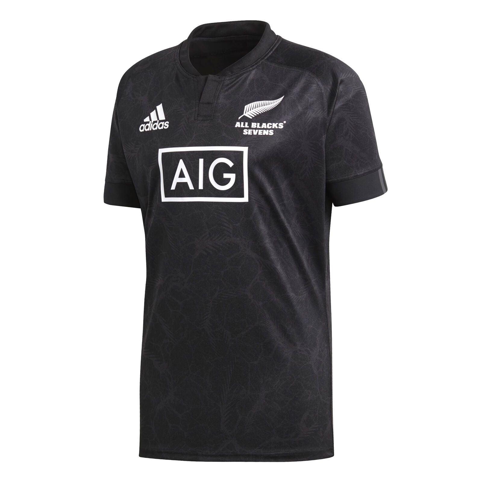 Adidas all black rugby jersey online