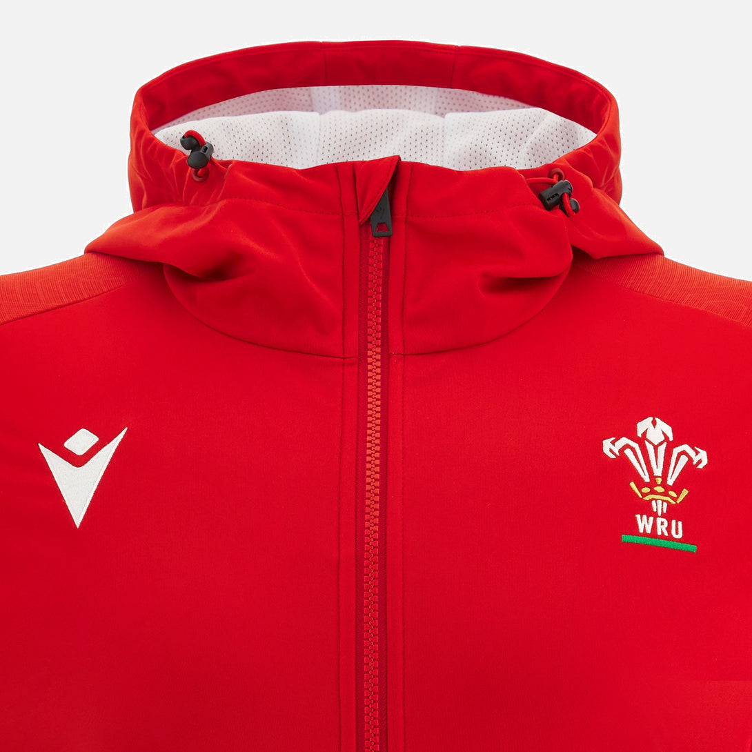 Macron Wales WRU Mens Rugby Anthem Jacket