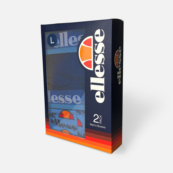 Ellesse 2 Pack Mens Boxers