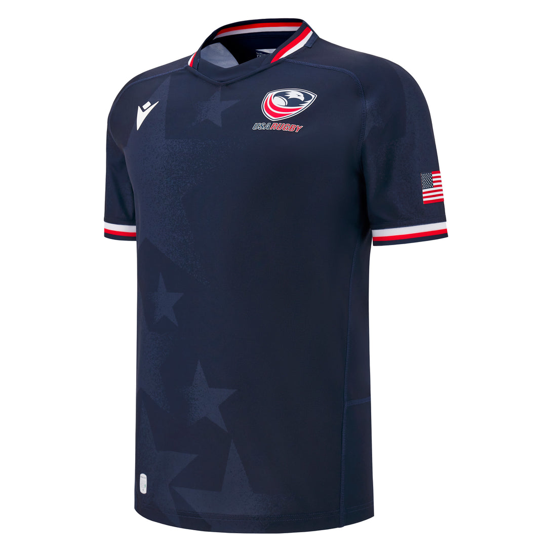 Macron USA Rugby 2024/25 Mens Home Rugby Shirt