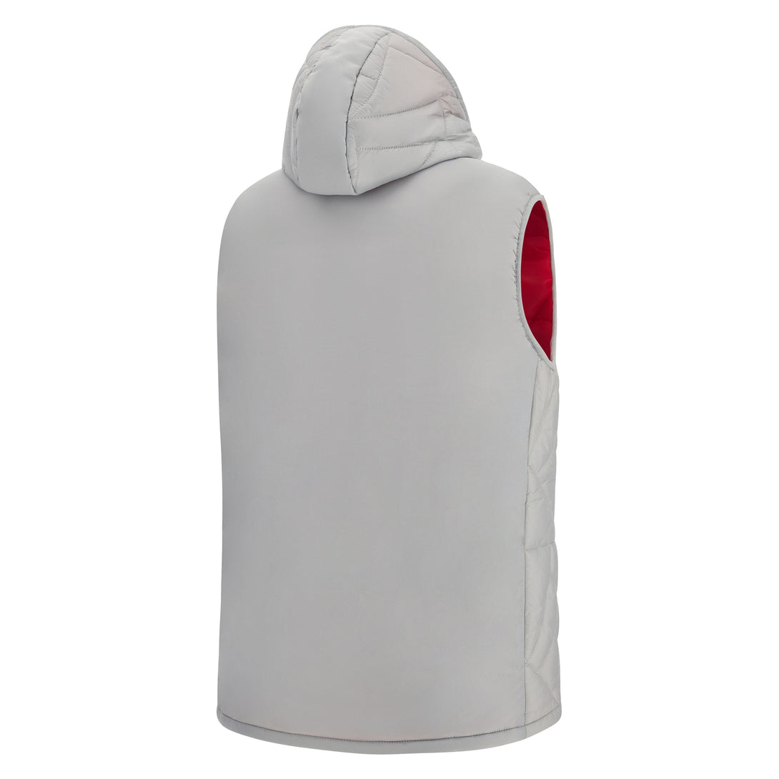 Macron Wales Official WRU 22/23 Mens Rugby Hooded Gilet