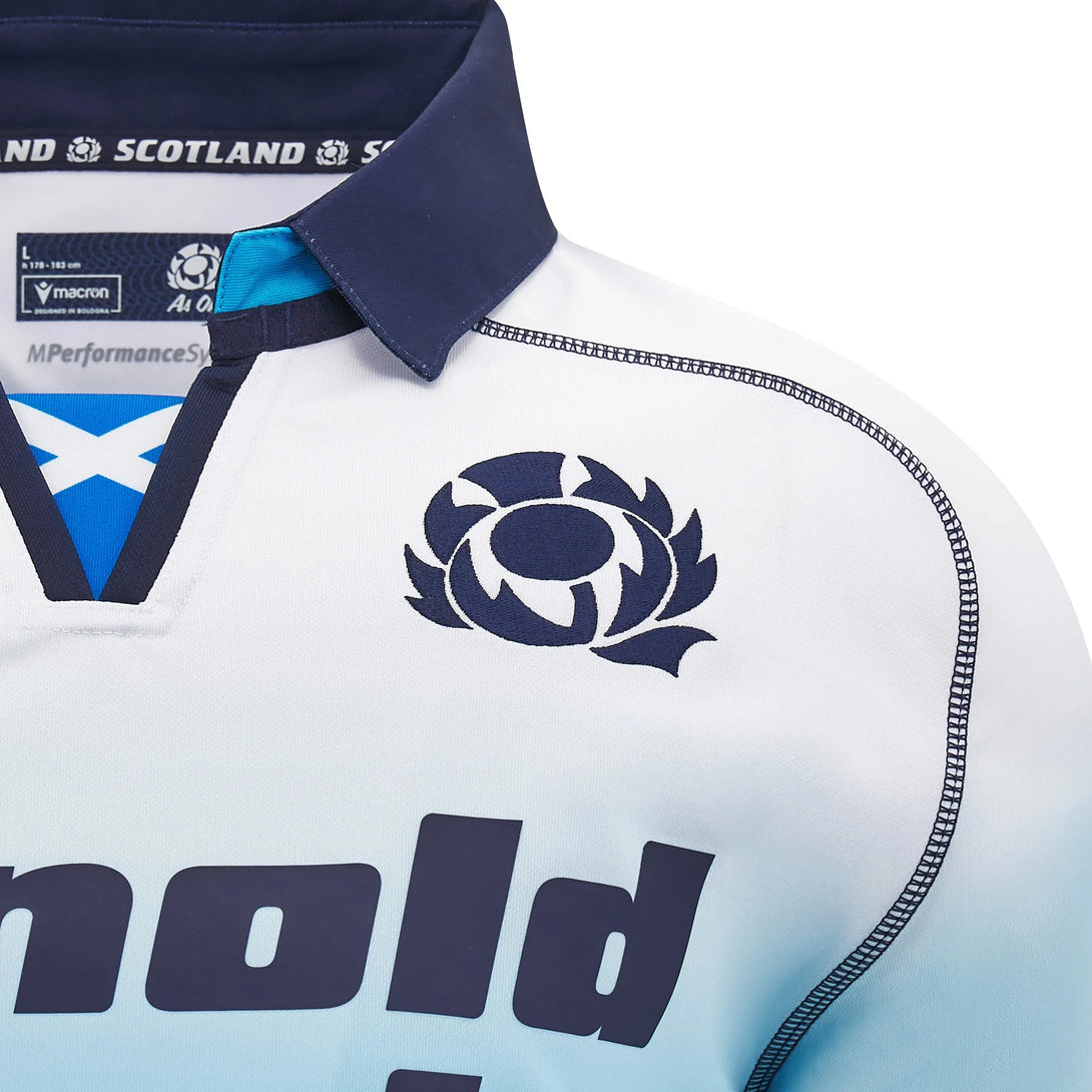 Macron Scotland SRU 2024/25 Away Adults Rugby Shirt