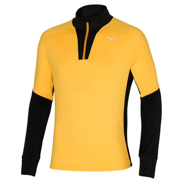 Mizuno Mens Warmalite Half Zip Racing Yellow