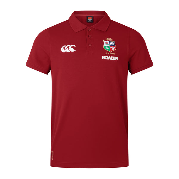 Canterbury British & Irish Lions 2025 Mens Pique Rugby Polo