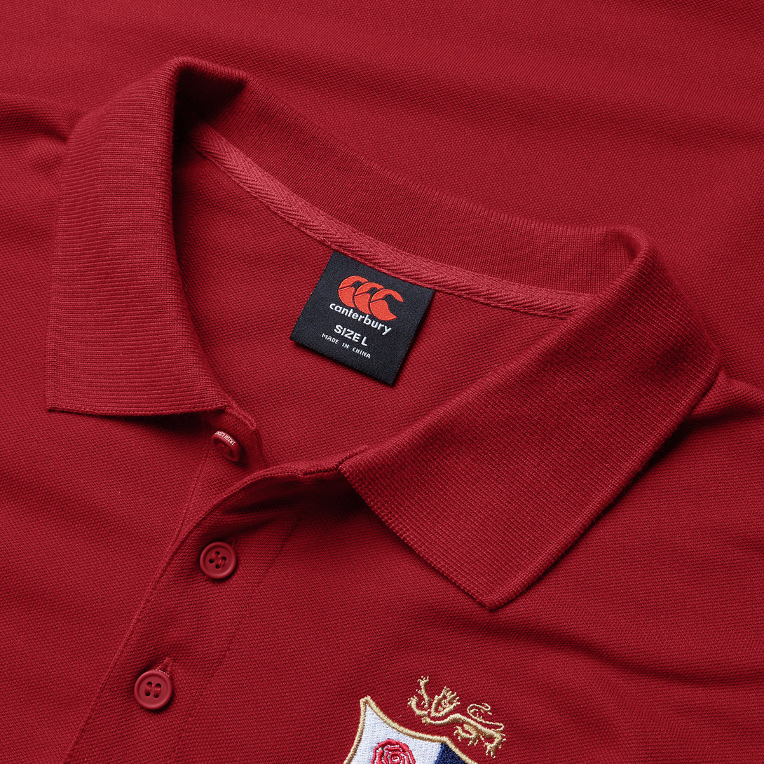 Canterbury British & Irish Lions 2025 Mens Pique Rugby Polo