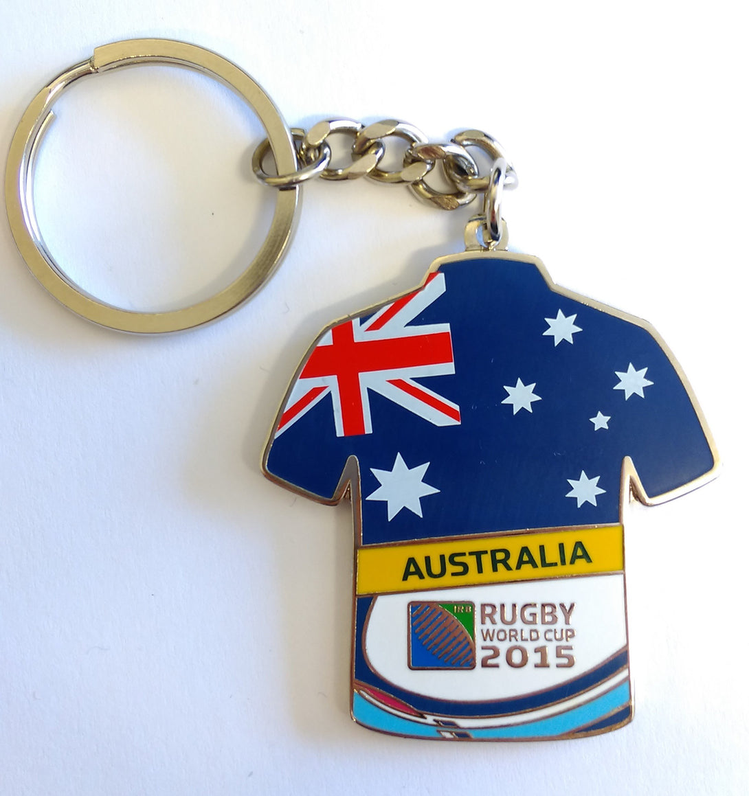 Rwc 2015 Australia Flag Keyring