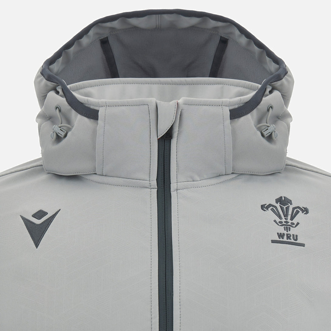 Macron Wales WRU Mens Rugby Softshell Jacket