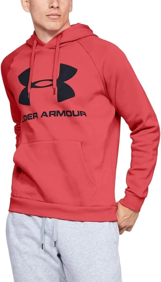 Under Armour Mens Rival Fleece Sportstyle Logo Hoodie