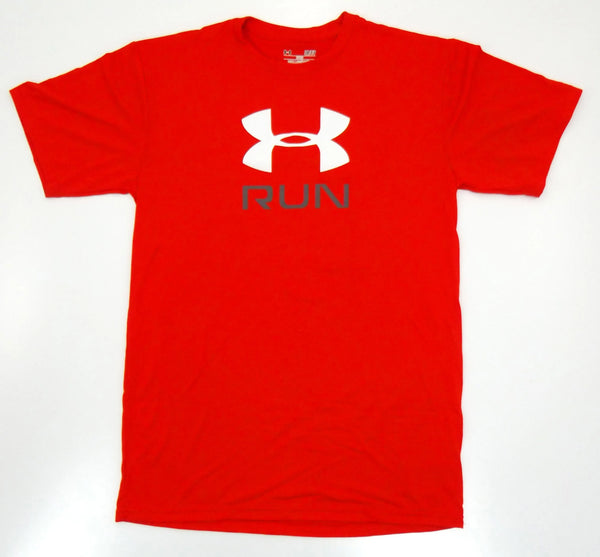 Under Armour Run Big Graphic Orange Adults T-Shirt