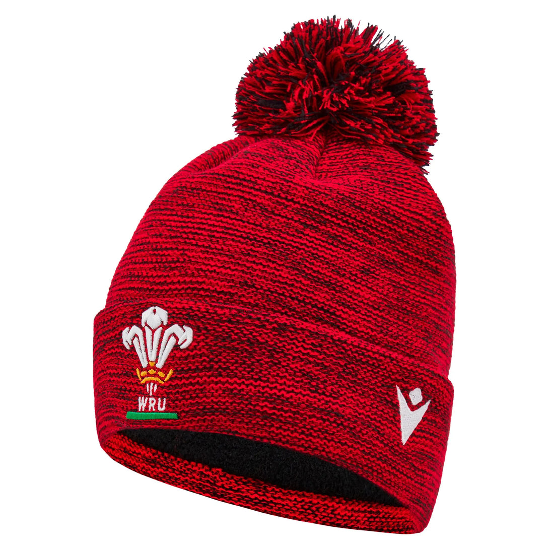 Macron Wales WRU 2024/25 Pom Pom Beanie