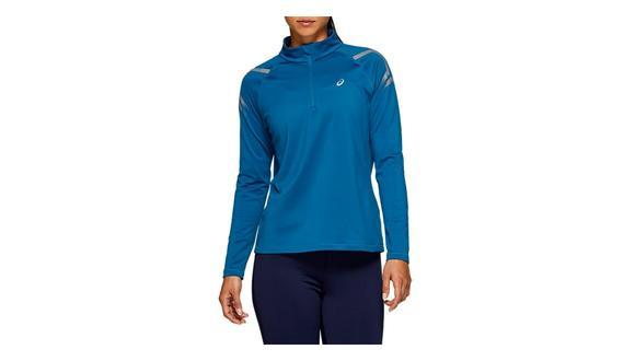 Rugby Heaven Asics Womens Icon Winter LS 1/2 Zip Top - www.rugby-heaven.co.uk