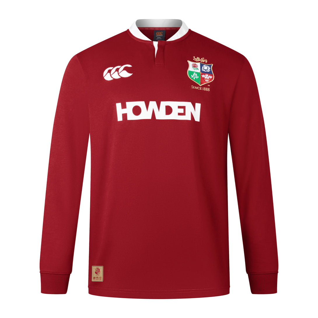 Canterbury British & Irish Lions 2025 Unisex Classic Long Sleeve Rugby Shirt