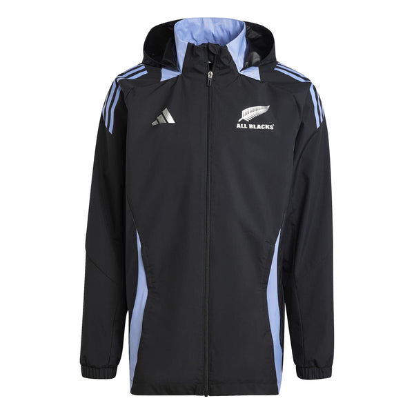 adidas All Blacks New Zealand Adults Rugby All-Weather Jacket