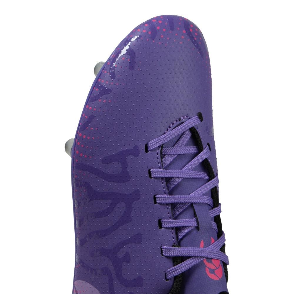 purple rugby boots