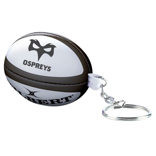 Gilbert Ospreys Rugby Ball Keyring