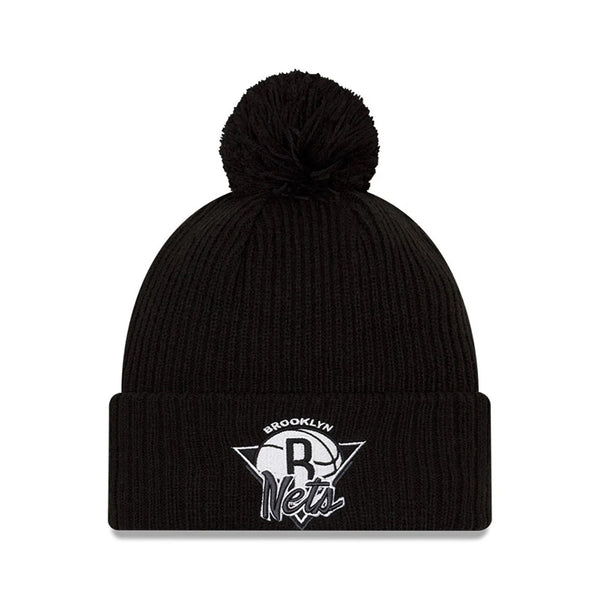 New Era NBA Brooklyn Nets Pom Beanie