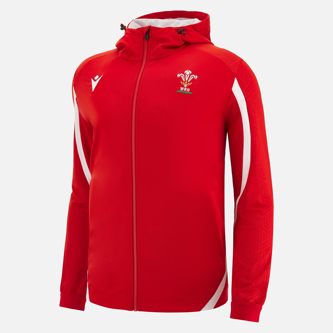 Macron Wales WRU Mens Rugby Anthem Jacket