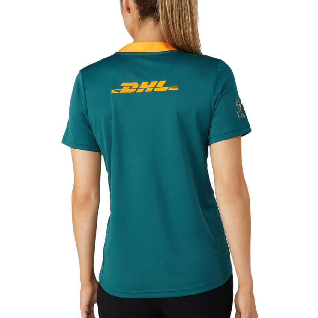 ASICS South Africa Springboks Lions Series 2021 Womens Rugby Shirt