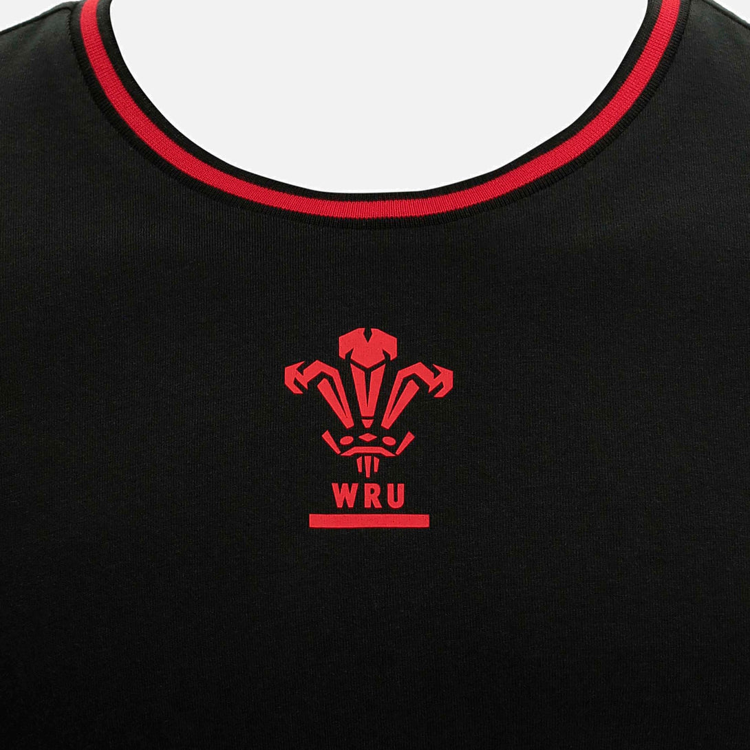 Macron Wales WRU 21 Rugby Travel Leisure T-shirt