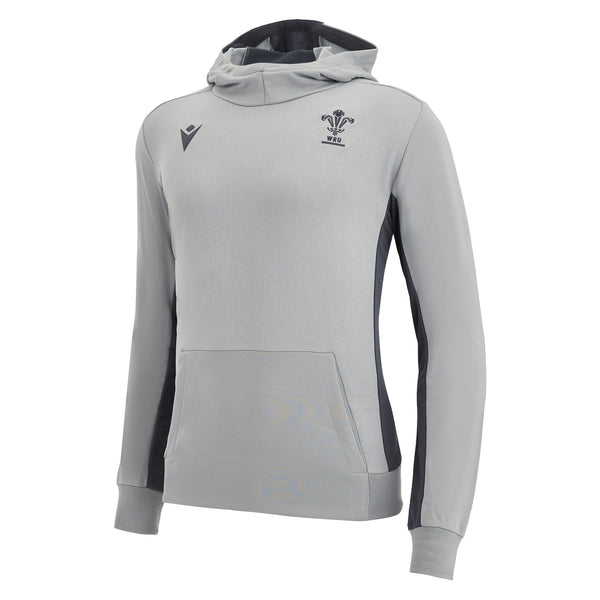 Macron Wales WRU Mens Rugby Travel Hoodie