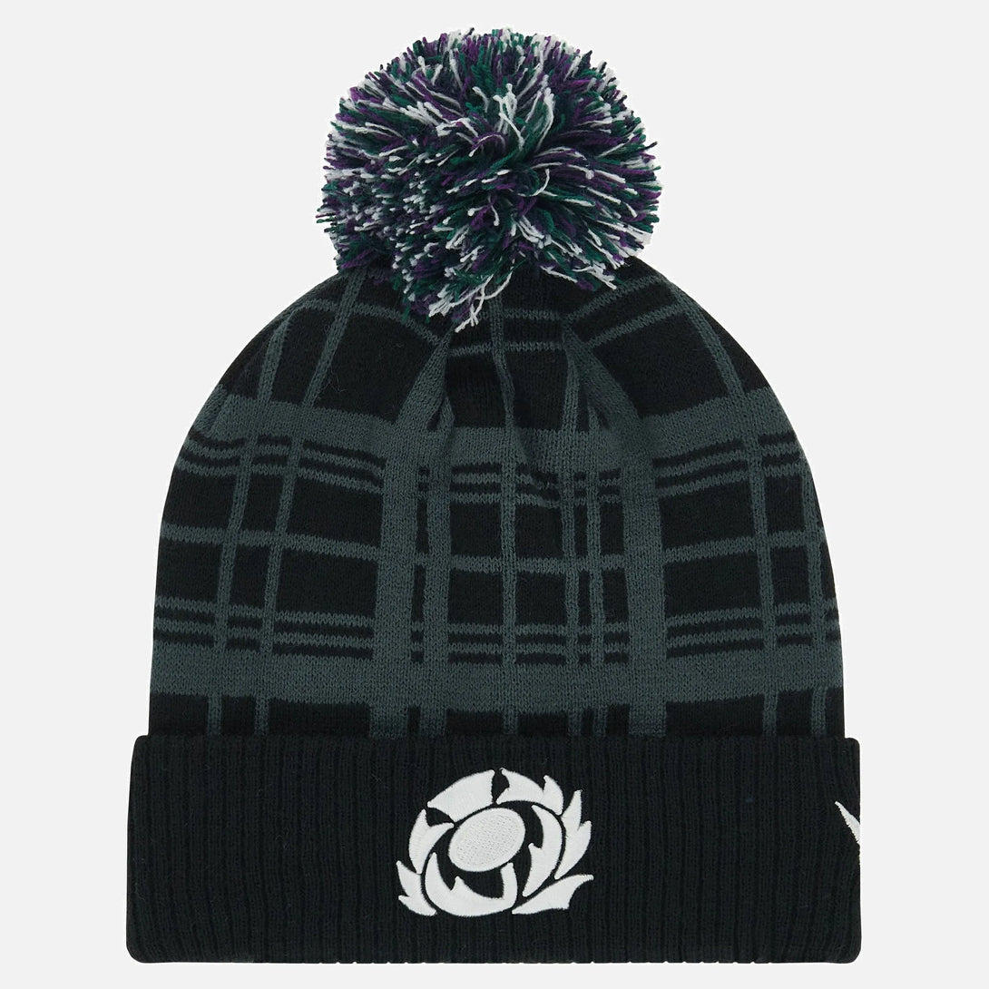 Macron Scotland SRU Pom Pom Beanie Black