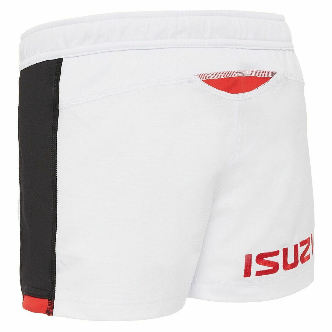 Macron Wales WRU Mens Away Rugby Shorts