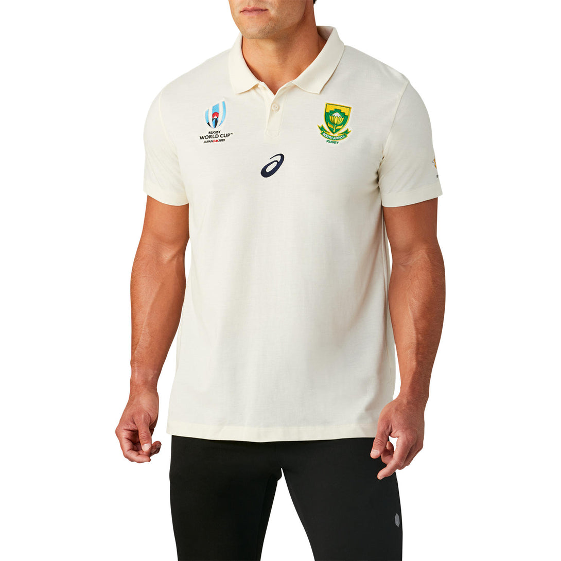 ASICS South Africa Springboks Rugby World Cup 2019 Mens Media Polo