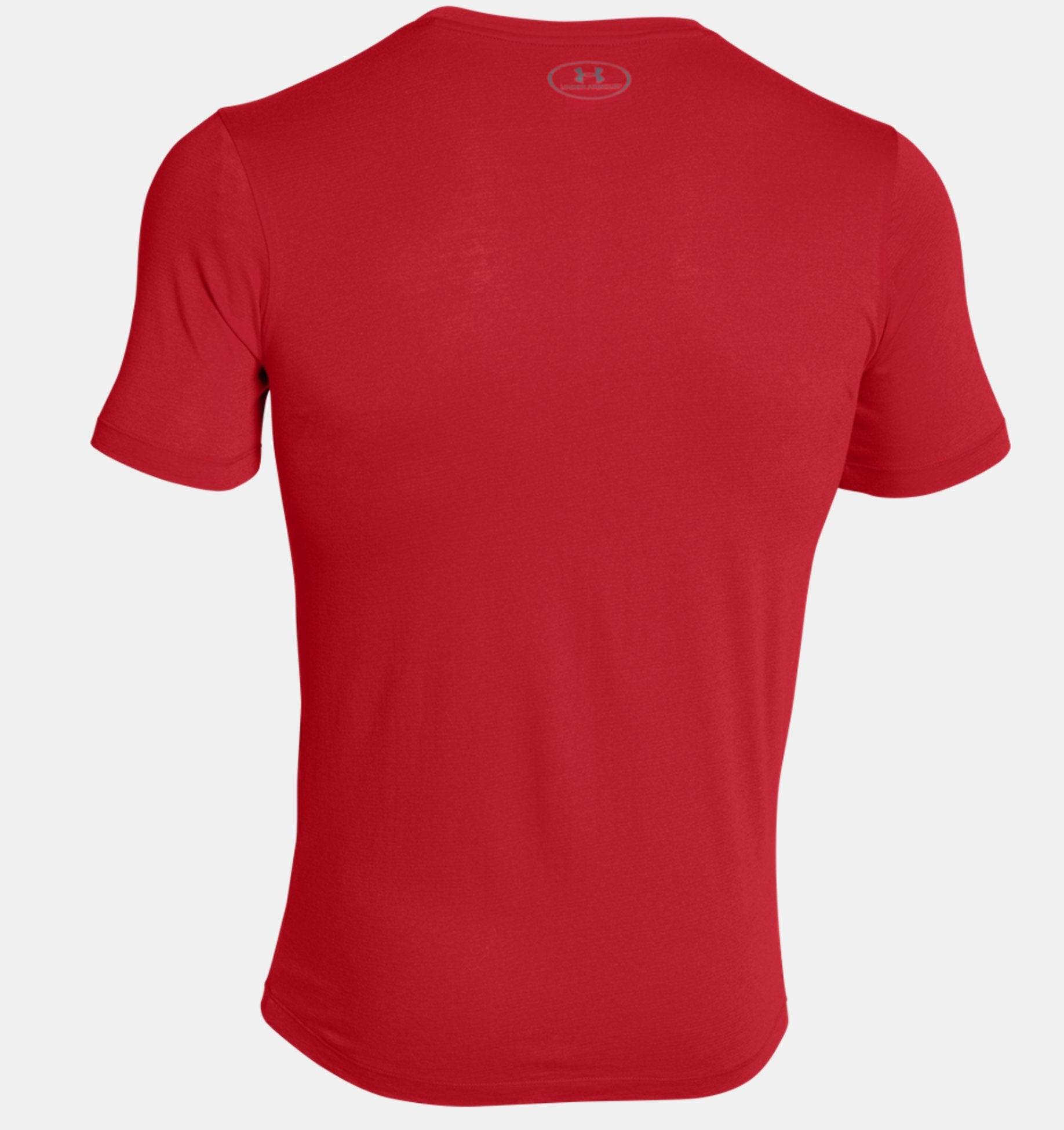 Men's under armour charged cotton t shirt best sale