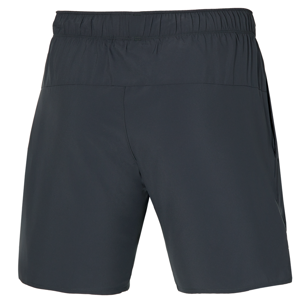 Mizuno Mens Core 7.5in 2in1 Shorts Charcoal