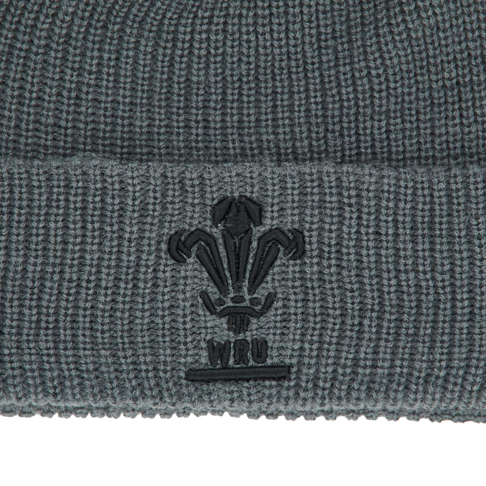 Macron Wales WRU 23/24 Adults Pompom Beanie