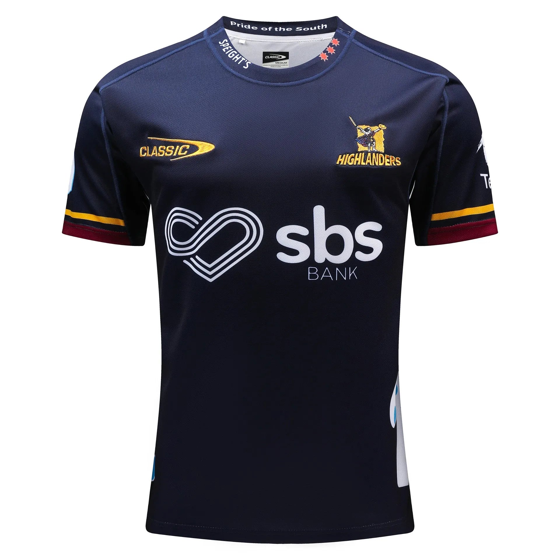 The Highlanders Super Rugby New Zealand Adidas Jersey sold Mens Med