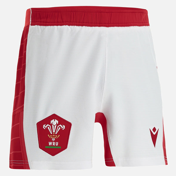 Macron Wales WRU 21/23 Mens Home Rugby Game Shorts