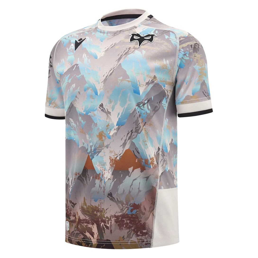 Macron Ospreys Rugby 2024/25 Adults Away Rugby Shirt