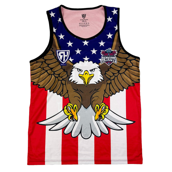 Palm Beach Patriots Mens Rugby Vest