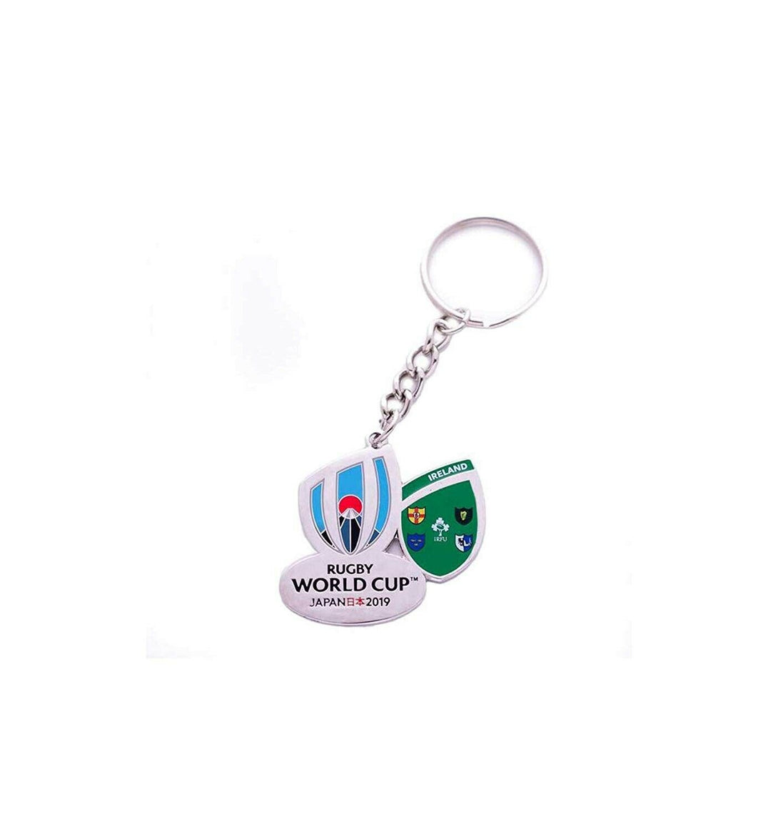 RWC19 Flag Keyring Ireland