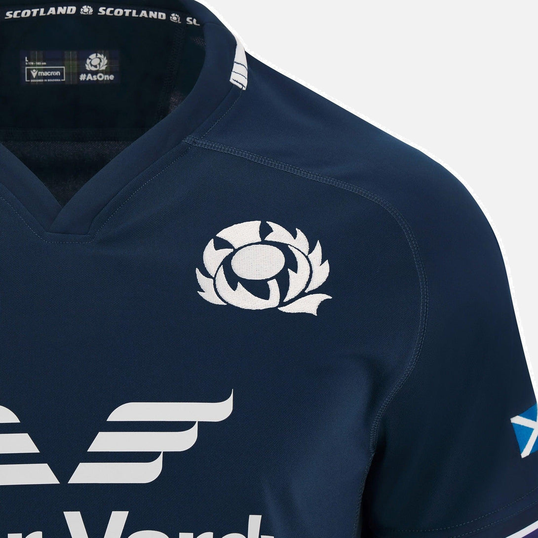 Macron Scotland SRU 2024 Mens Home Rugby Shirt 