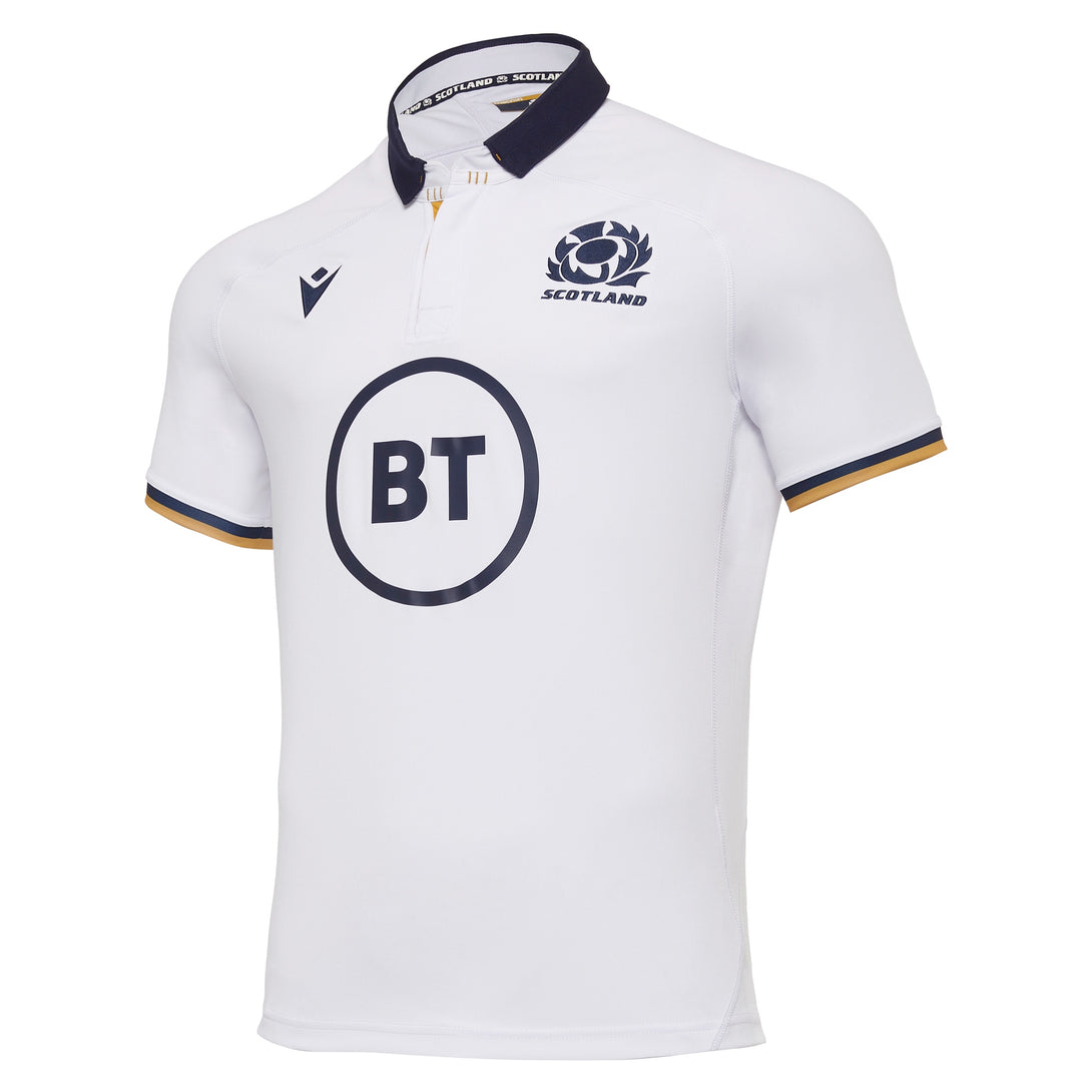 Macron Scotland Mens Away Rugby Shirt