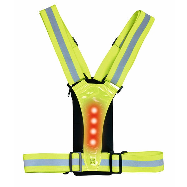 Ultimate Performance Reflective LED Running Vest & Phone Carrier