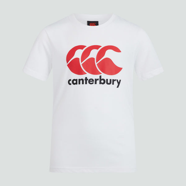 Canterbury Logo Kids White T-Shirt