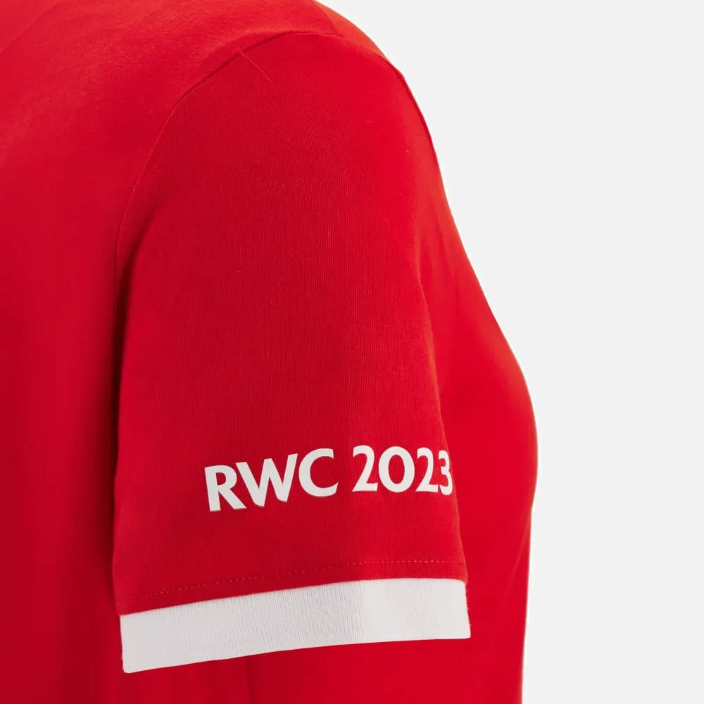 Macron Womens Wales WRU RWC 2023 Polo S/S