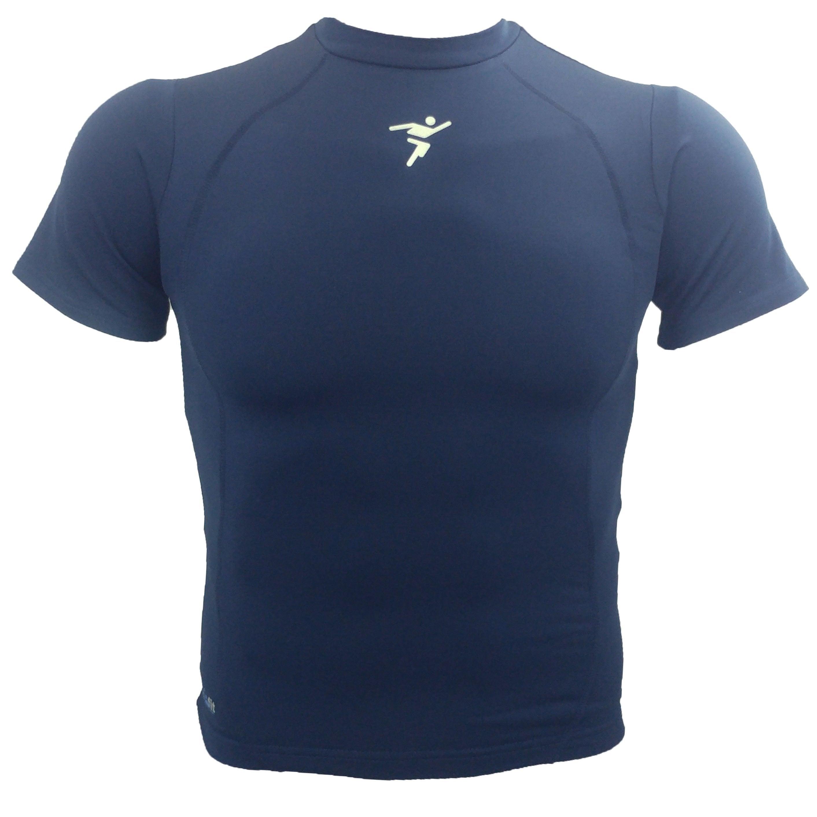 Precision Training S s Baselayer Top Kids navy Rugby Heaven