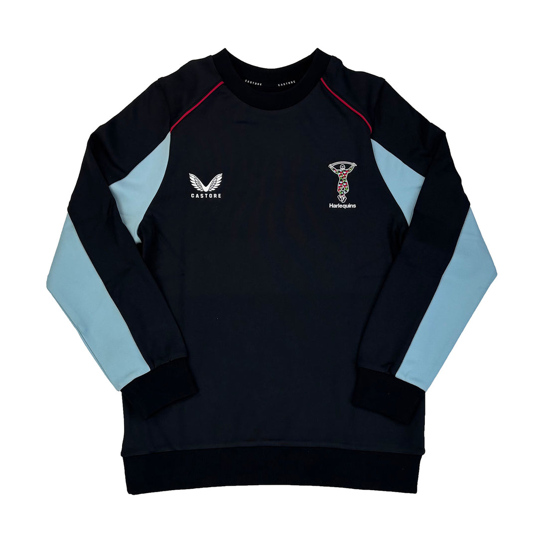 Castore Harlequins Kids Rugby Sweatshirt