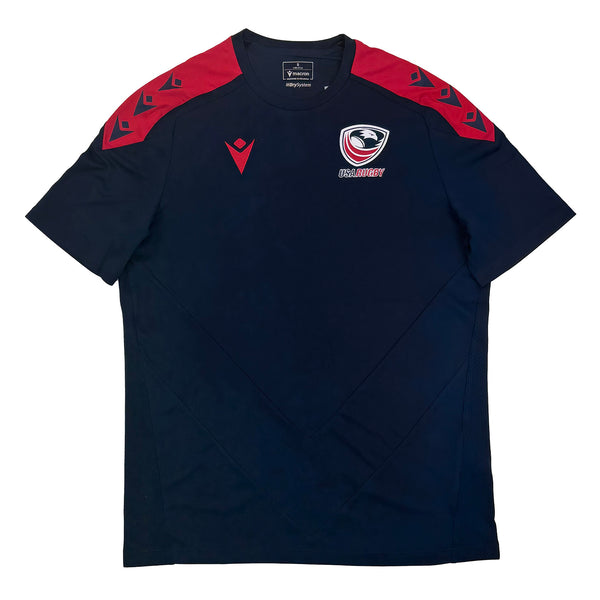 Macron USA Rugby 2024/25 Mens Training T-Shirt