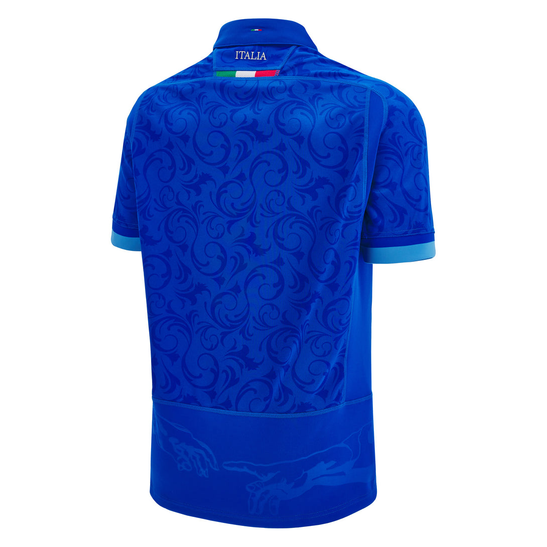 Macron Italy FIR 2024/25 Adults Home Rugby Shirt