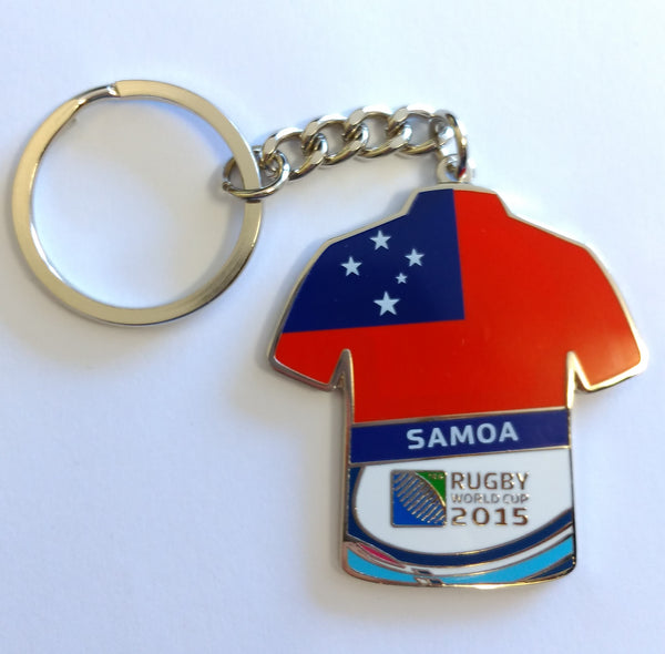 Rugby World Cup 2015 Samoa Flag Keyring