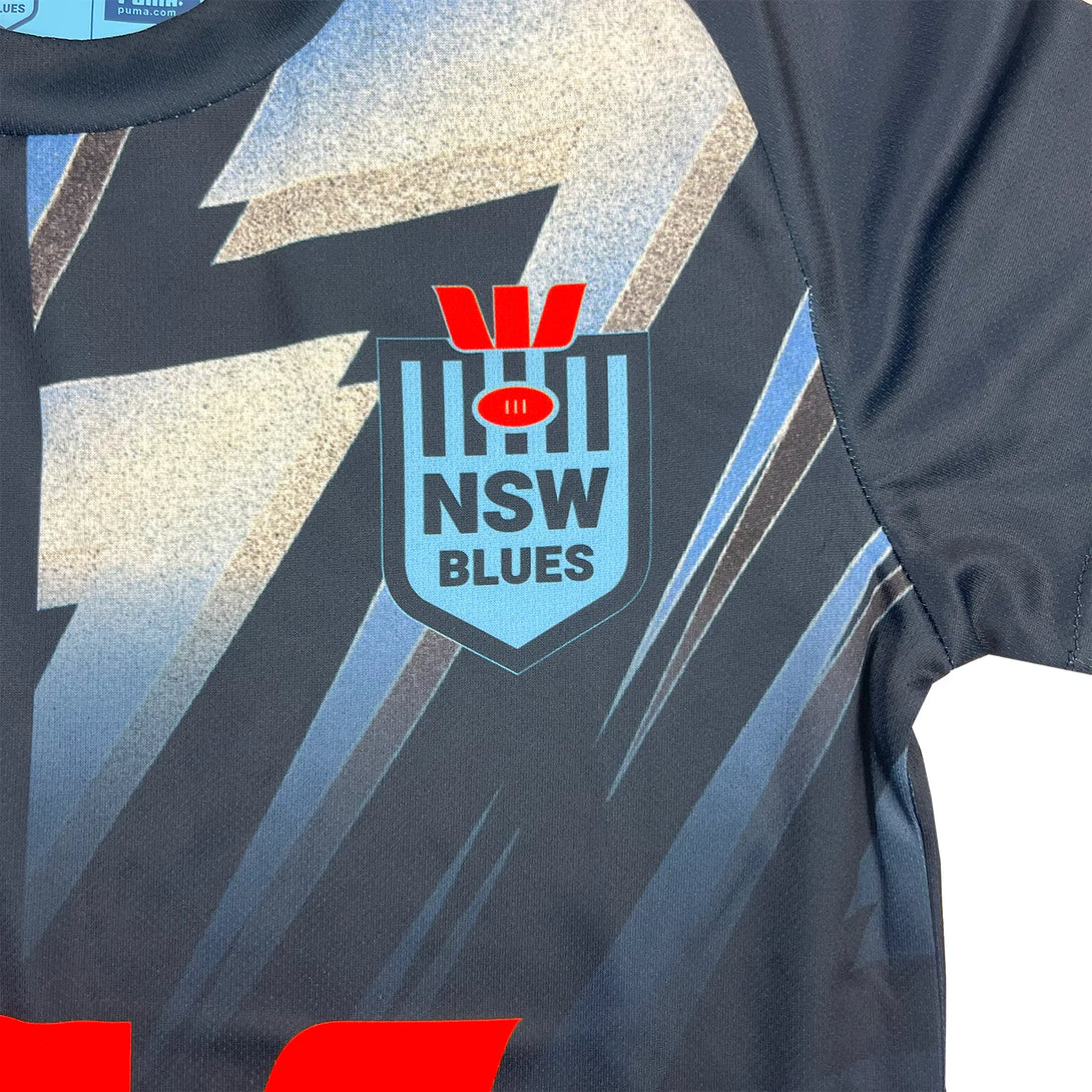 Puma New South Wales Blues Kids Training Rugby Shirt