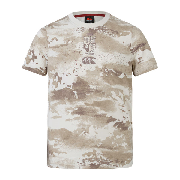 Canterbury British & Irish Lions 2025 Kids Camo Rugby Tee