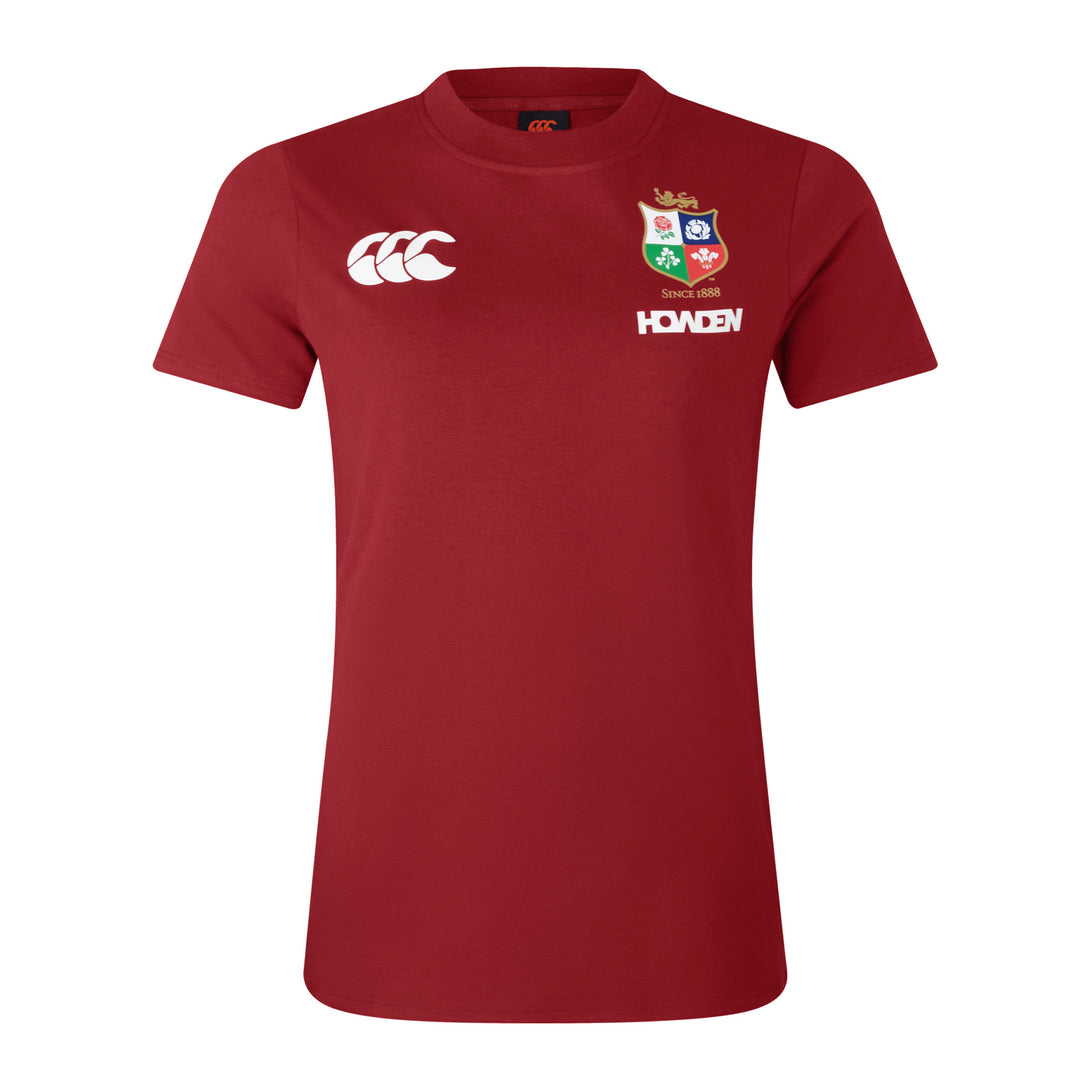 Canterbury British & Irish Lions 2025 Womens Cotton Rugby Tee