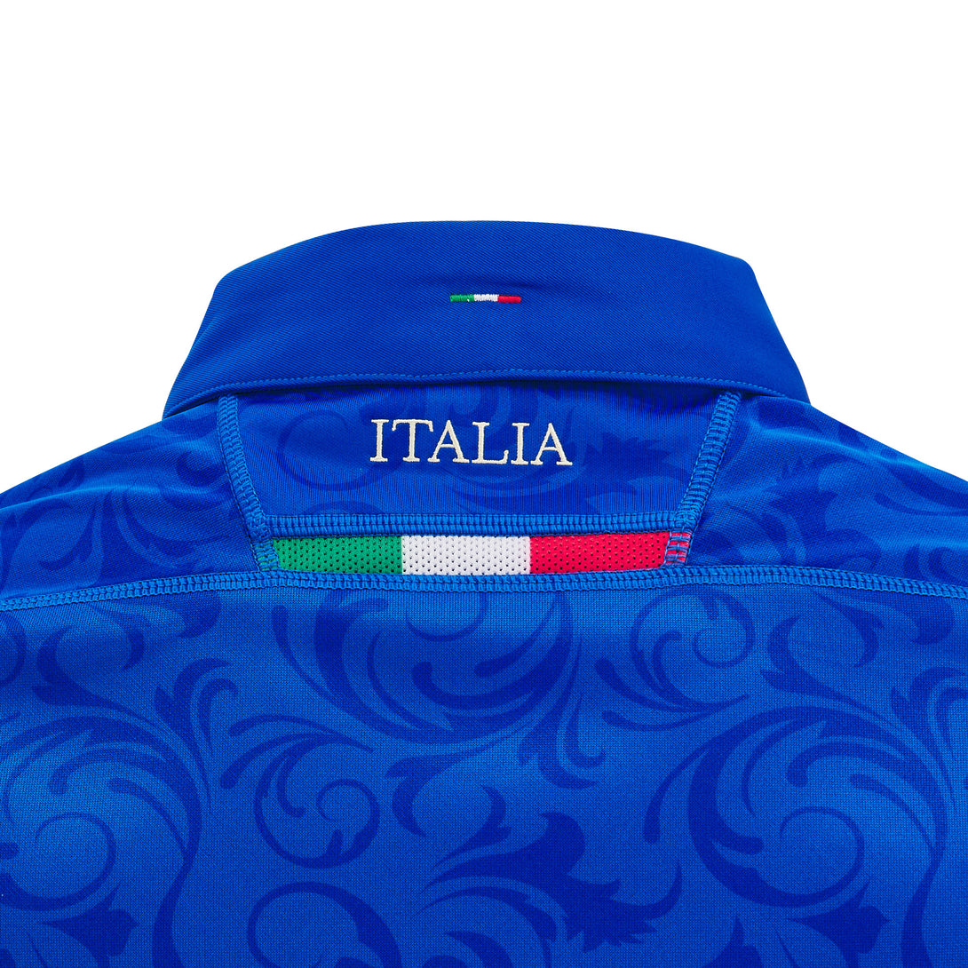 Macron Italy FIR 2024/25 Kids Home Rugby Shirt 